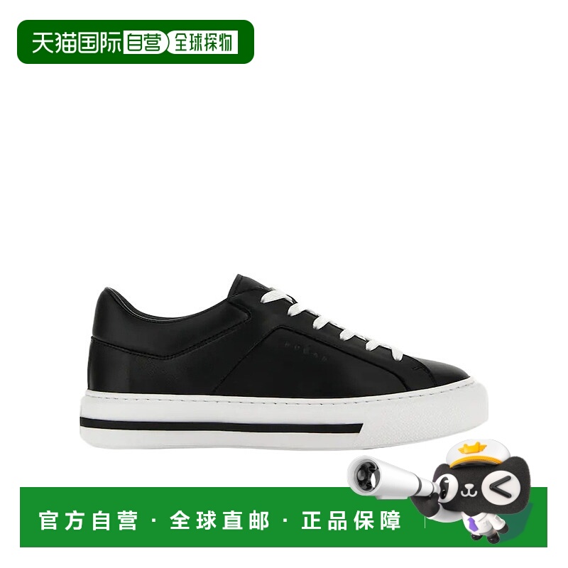 1h可退 HOGAN 男士休闲鞋 HXM6910FU00LE9B999 AW2025 黑色