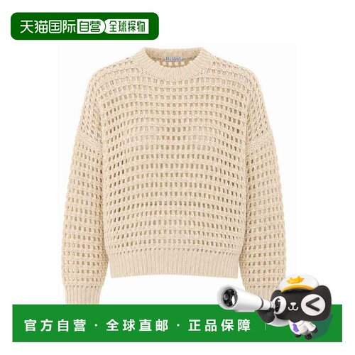 BRUNELLO CUCINELLI 女士针织衫 MGO378800CGM42WHITE