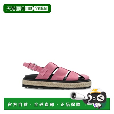 MOSCHINO 女士凉鞋 MA10293G0OME060A SS2026 粉红色编织鞋罗马鞋