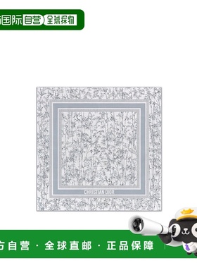 DIOR 女士围巾 54TJB090I604C802 SS2025 白色 Toile de Jouy Nat