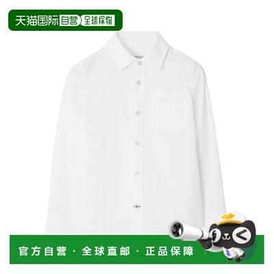 BURBERRY 男童衬衫 8092514WHITE SS2024 白色 Kb5 Owen Ls Ekd E