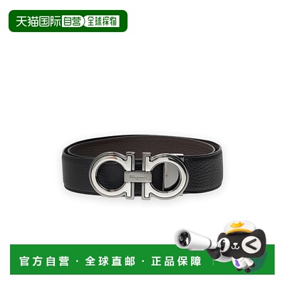 SALVATORE FERRAGAMO 男士腰带 67A254DOUBLEADJUS734227NERO