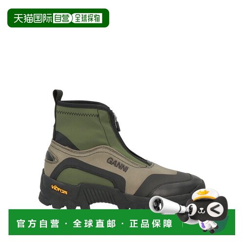 GANNI 甘尼 女士 脚踝靴 green绿色 舒适时尚