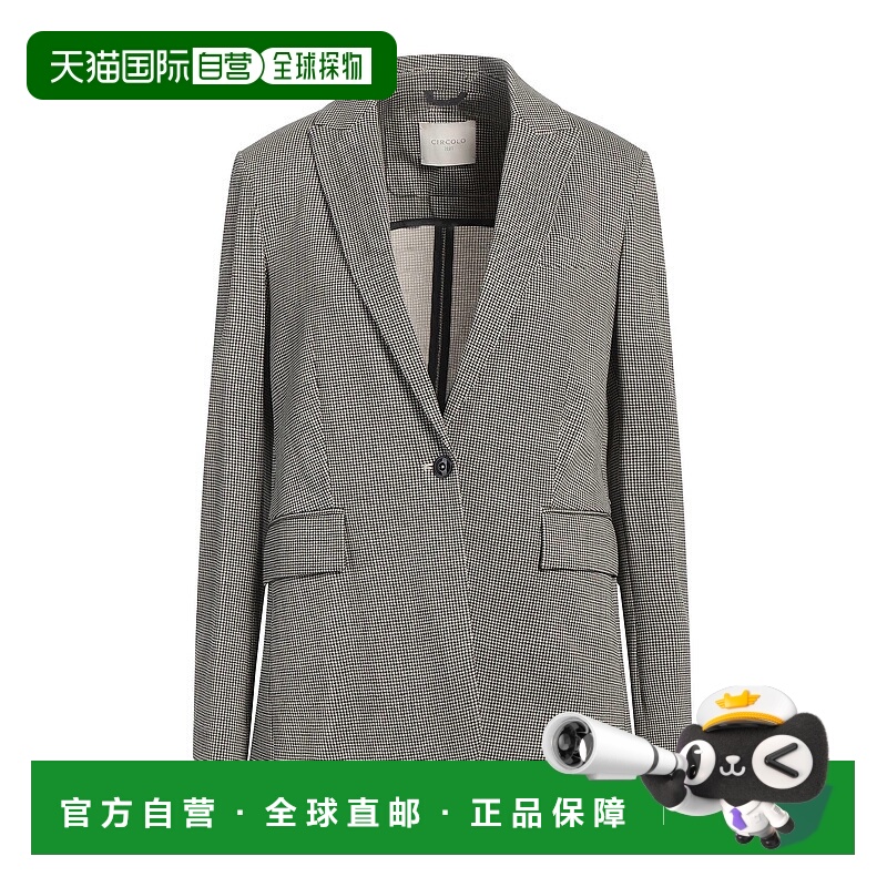 1h可退 潮奢 Circolo 1901 女士 西装外套 black黑色 舒适时尚