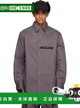 1h可退 潮奢 Y-3 男士 灰色衬衫 KB2079 舒适时尚