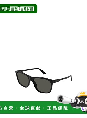 GUCCI 男士太阳镜 GG1819S001 SS2025 黑色 全框太阳镜古驰