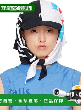 1h可退 潮奢 Marine Serre 女士 黑色 & 白色 Regenerated Graphi