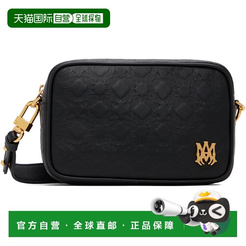 AMIRI 男士 黑色 MA Quad Leather 相机包 AMHABA1011