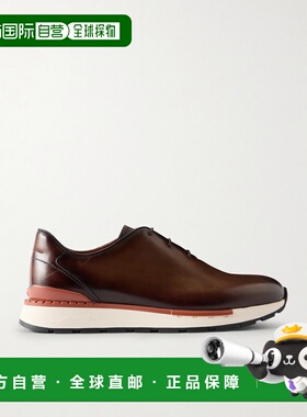 1h可退 潮奢 Berluti 伯尔鲁帝 男士 Fast Track Venezia 全粒面