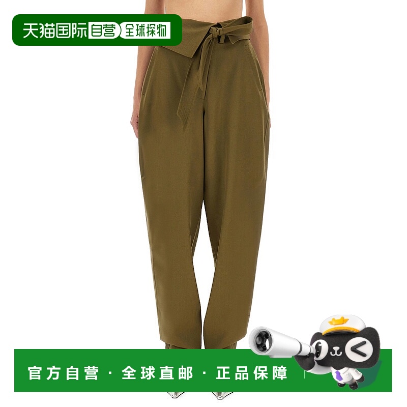 1h可退 潮奢 The Attico 女士 华达呢长款长裤 251WCP00272WWW065