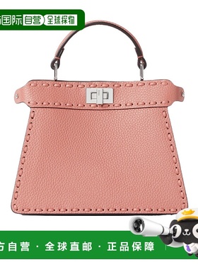 FENDI 女士斜挎包 8BN335ARBBF0J50 AW2025 粉红色 Peekaboo 小号