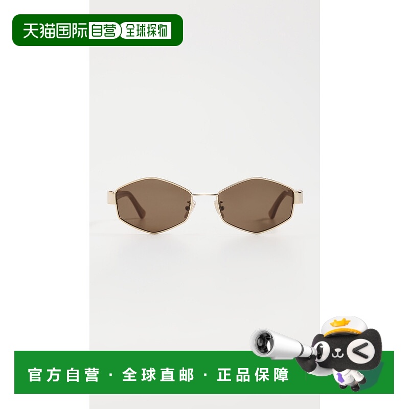 1h可退 潮奢 Illesteva 女士 Tucson Gold/Honey 太阳眼镜