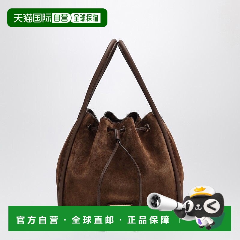 1h可退 PRADA 女士手拿包 1BE087OVO2C4SF0324 AW2025 棕色斜挎包