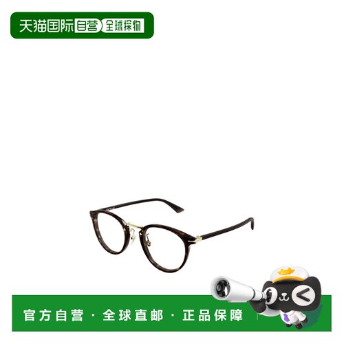 MONTBLANC 户外护目镜 MB0406O002 SS2025 黑色 几何平光镜