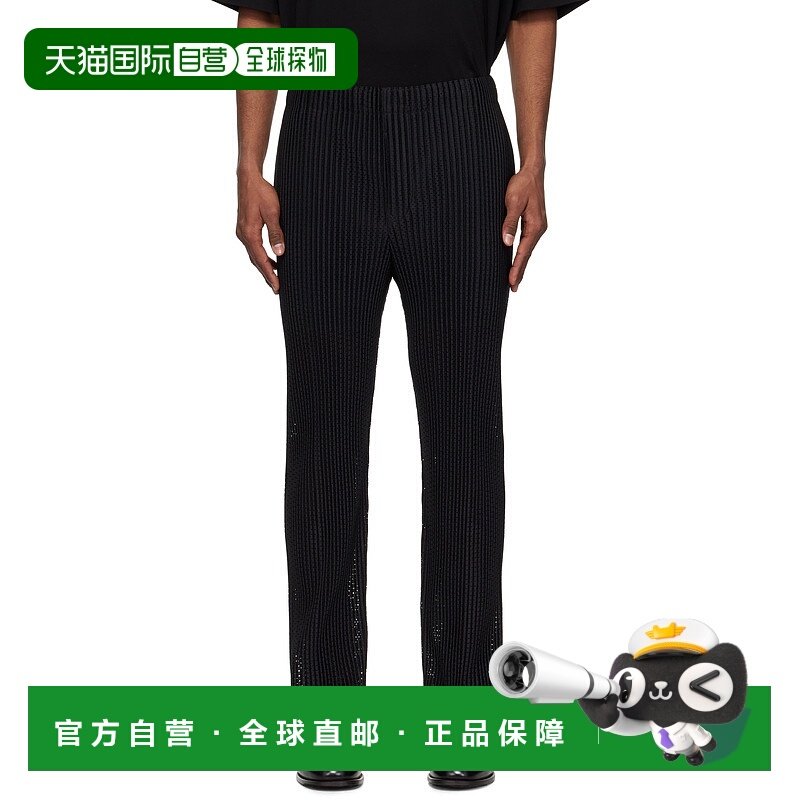 1h可退 潮奢 Homme Plisse Issey Miyake 男士 黑色 Outer Mesh