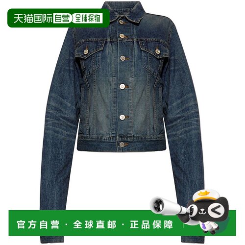 BALENCIAGA 女士夹克 814031TRW623020 SS2025 蓝色