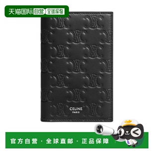 CELINE 男士钱包 10K873FQC38SI SS2026 黑色 Wallets & Card hol