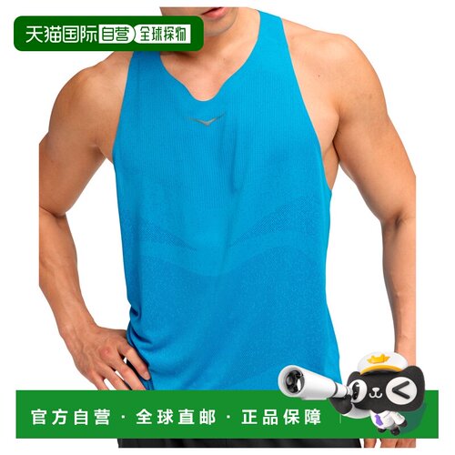 HOKA ONE ONE 男士背心 2167331HOKABLUE CO 蓝色