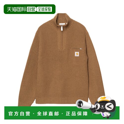 CARHARTT WIP 男士针织衫 I0353983TGXX AW2026 棕色毛衣