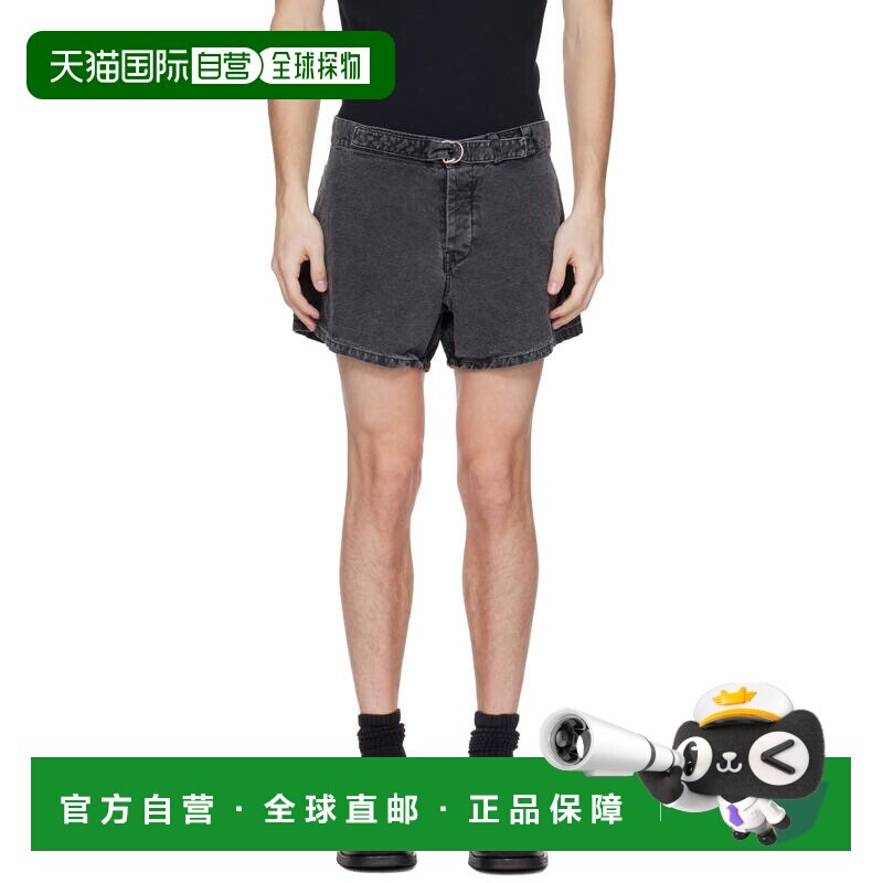 Our Legacy 男士 灰色 Oyster Trunk 牛仔短裤 休闲裤M2254OB