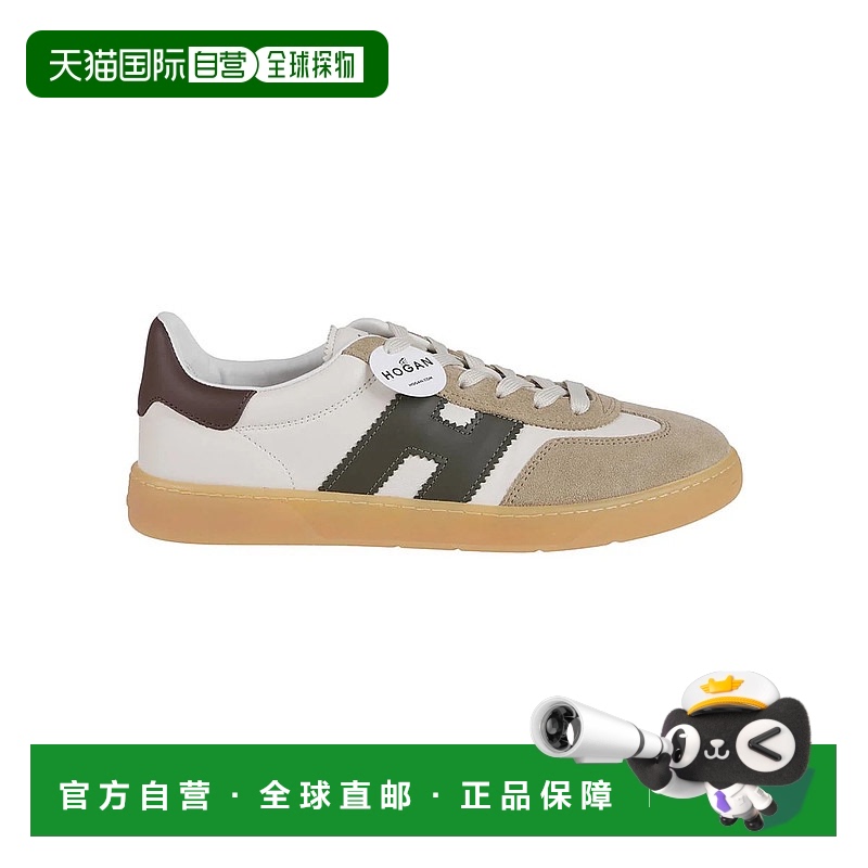 1h可退 HOGAN 男士运动鞋 HXM6470FB60QDA-0-0 SS2025 白色