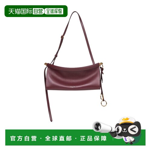 1h可退 ALAIA 女士斜挎包 AA1S01426CA332325 AW2025 红色 徽标单