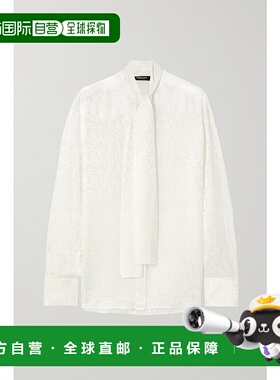 1h可退 潮奢 versace 范思哲 女士 巴洛克长袖衬衫 10144891A1005