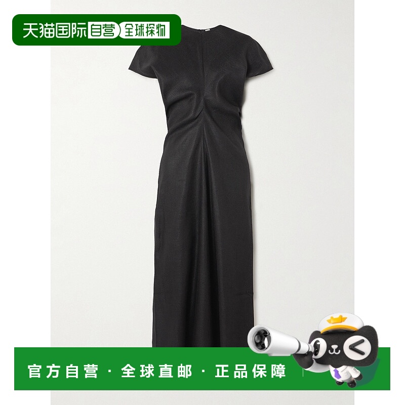 1h可退 潮奢 TOTÊME 女士 圆领连衣裙 253WRD1103FB0461