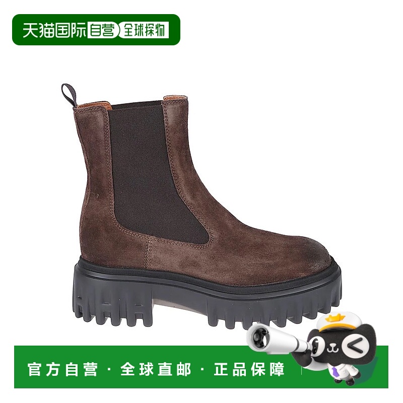 1h可退 HOGAN 女士靴子 HXW7000FV30BYE AW2025 棕色 Hogan Boots