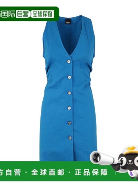 PINKO 女士半身裙 100704A0IMF71 SS2023 蓝色 AFFIDABILE LINEN