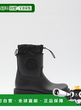 MONCLER 女士靴子 L109B4G00020M4522999 CO 黑色 圆头短筒靴