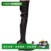 潮奢 黑色高筒靴 Givenchy 1h可退 纪梵希 女士 BE702DE1J5厚底鞋