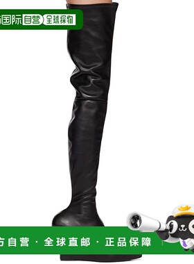 1h可退 潮奢 Givenchy 纪梵希 女士 黑色高筒靴 BE702DE1J5厚底鞋