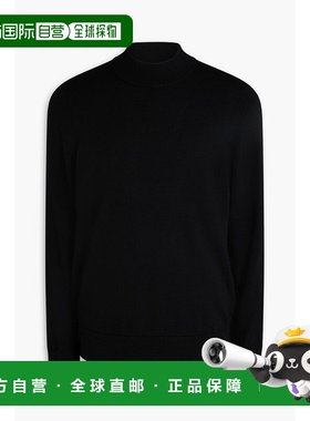 1h可退 潮奢 Sandro 男士 羊毛高领毛衣 SHPTR00612BLACK