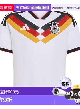 ADIDAS 男童T恤 JZ4560BIANCO CO 花色 MAGLIA BAMBINO DFB GERMA