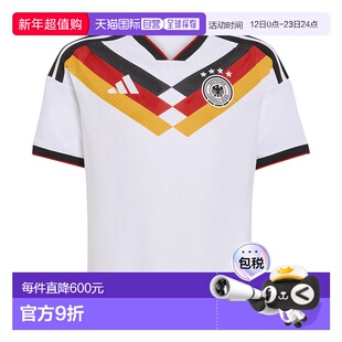 ADIDAS 男童T恤 JZ4560BIANCO CO 花色 MAGLIA BAMBINO DFB GERMA