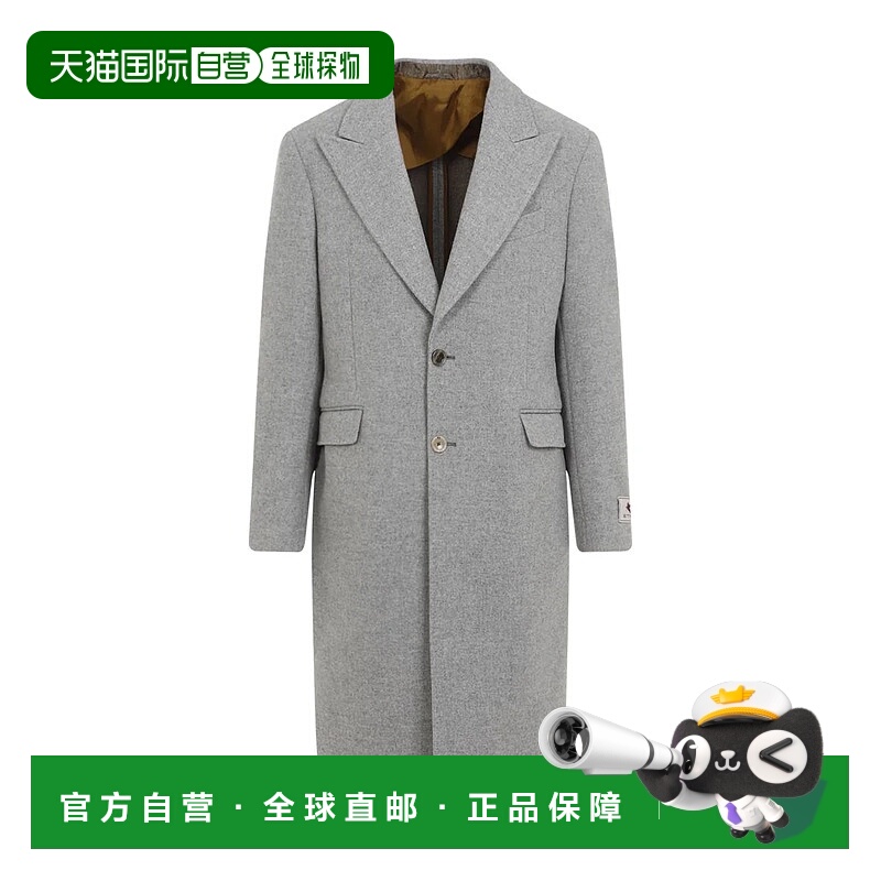 1h可退 ETRO 男士夹克 MRAA001799TU2G7 AW2024 灰色 Etro Coat