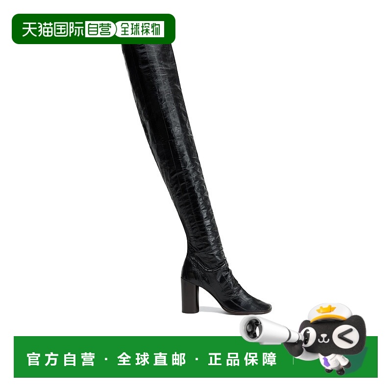 1h可退 LEMAIRE 女士靴子 FO0215LL0156BK999 AW2025 黑色