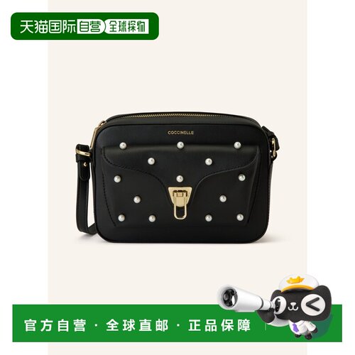 COCCINELLE 女士斜挎包 100295970313000 CO 黑色 BEAT shoulder
