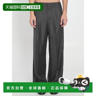 RP05K756T10AN 休闲裤 AW2025 灰色 CELINE 腰带环休闲裤 男士