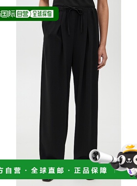 1h可退 潮奢 THEORY 希尔瑞 女士 褶裥休闲长裤 THEOR44838休闲裤