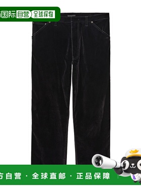 PRADA 男士牛仔裤 GEP40312HOSOOOF0557 CO 黑色 天鹅绒牛仔裤