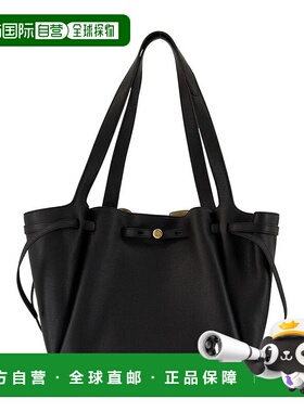 TORY BURCH 女士手提包 163388 AW2025 黑色 Tory Burch Romy Sho