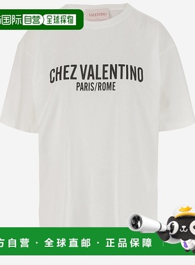 VALENTINO 女士T恤 6B3MG24Q95WA03 SS2025 白色