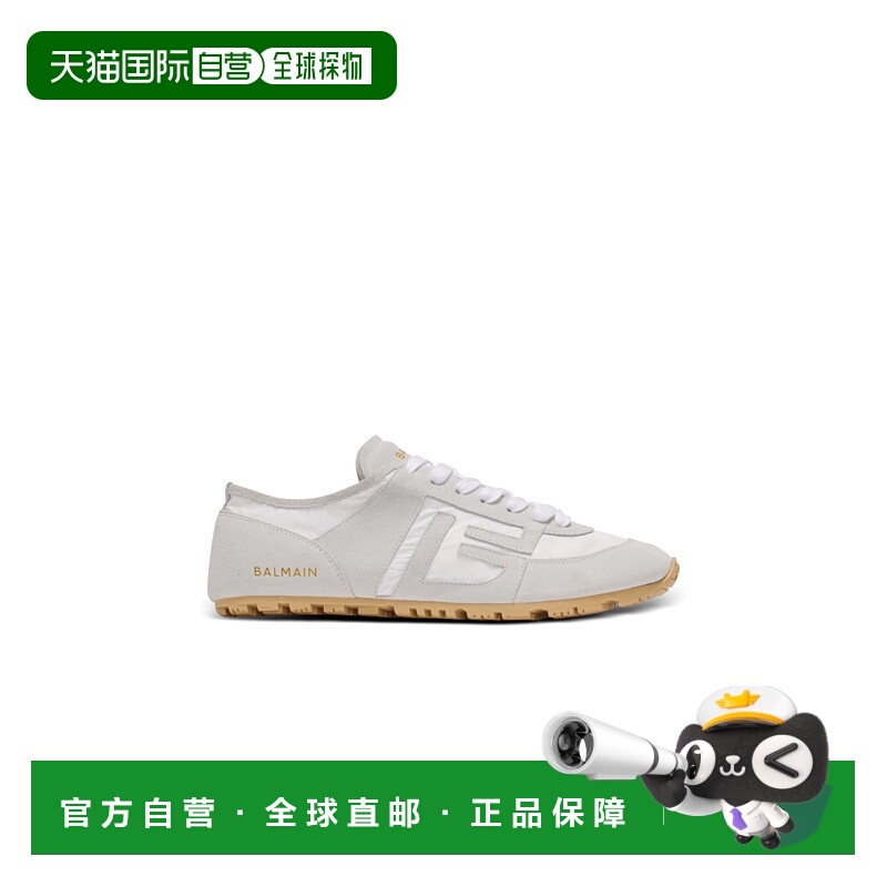 BALMAIN 女士运动鞋 GN1VI764LTNP0FA SS2026 白色 Balmain Leath