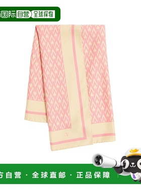 VALENTINO 女士围巾 WEI114SHTBVR SS2025 粉红色 TOUTE LA V 丝