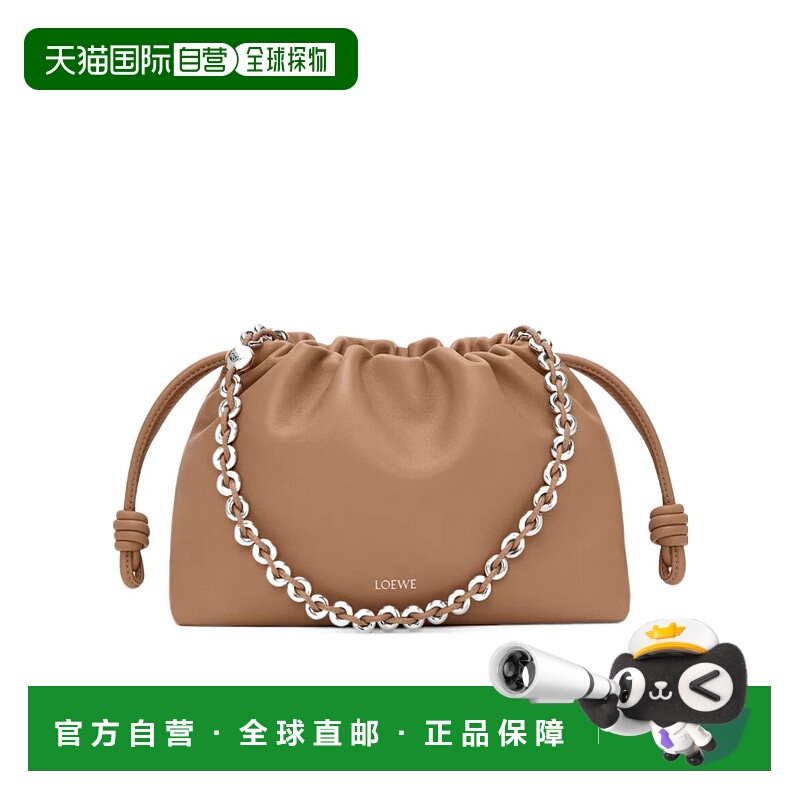 1h可退 LOEWE 女士斜挎包 A411FCRX759579 AW2025 棕色 中号Flame