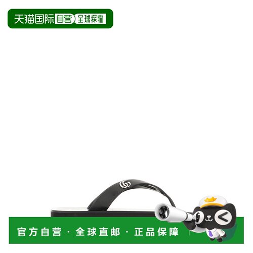 GUCCI 女士拖鞋 8548120R0001000 SS2026 黑色 SL【付后1h可退】