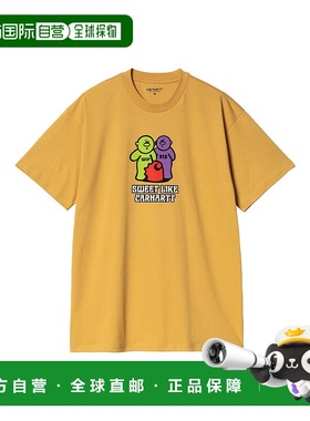 CARHARTT WIP 男士T恤 I0331641ZEXX AW2023 黄色短袖