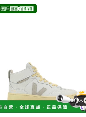 1h可退 潮奢 Veja 女士 V-95 白色皮质运动鞋 QZ2003683EXTWHINAT